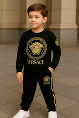 Black Vers Track Suit for Kids