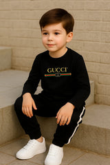 Black Guc Track Suit for Kids