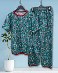 BERRY PATCH PRINTED SHIRT AND TROUSER