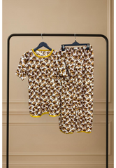 AUTUMN WHISPER PRINTED SHIRT AND TROUSER