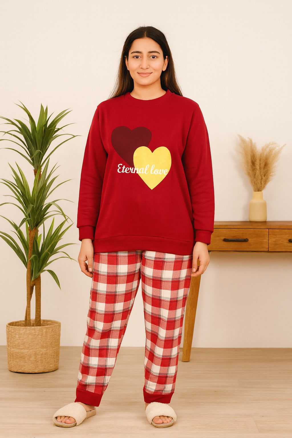 Winter Eternal Love Co-Ord Set Night Suit