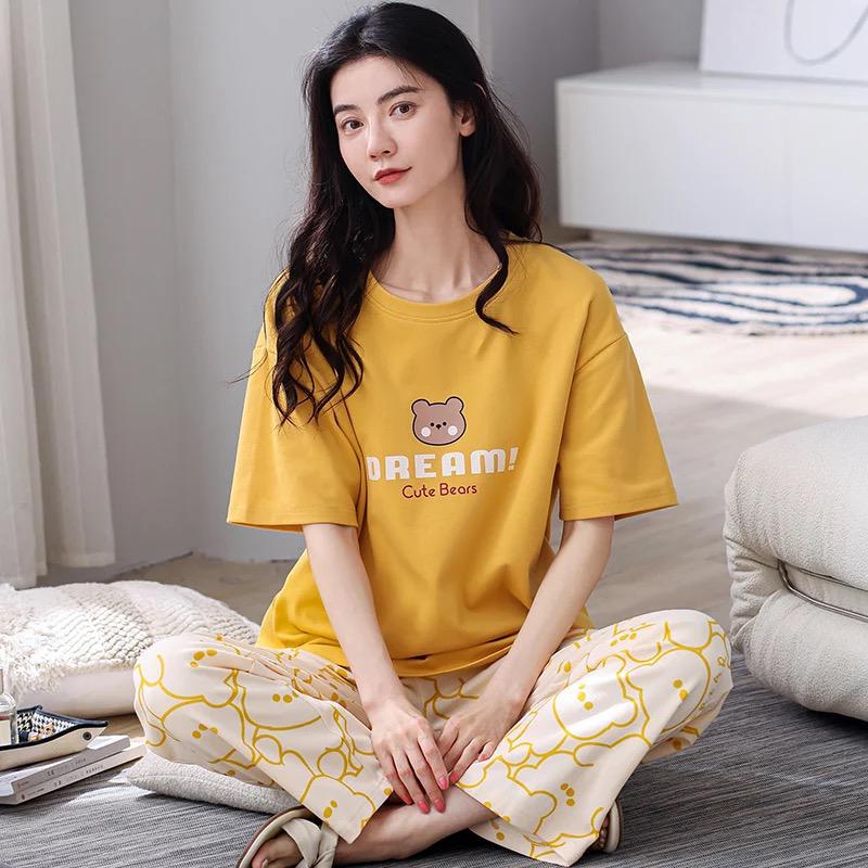 Dreams Cute Bears Printed Night Suit