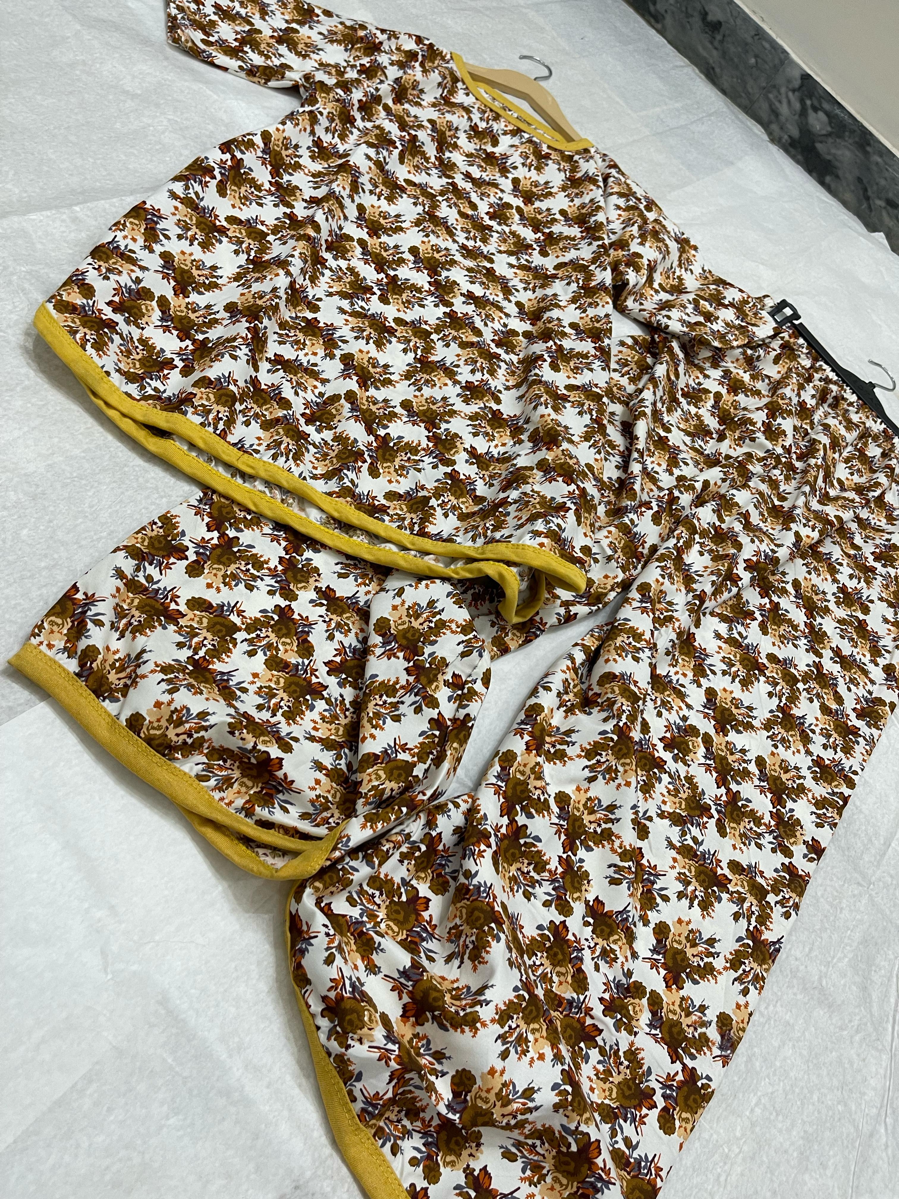 AUTUMN WHISPER PRINTED SHIRT AND TROUSER