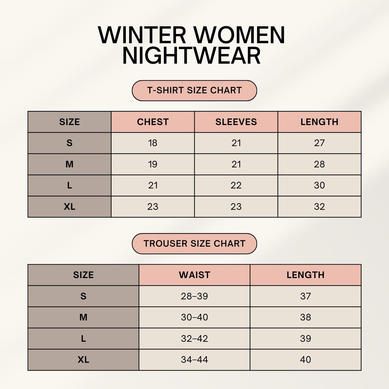 Winter Eternal Love Co-Ord Set Night Suit